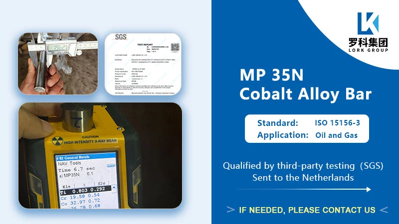 Lork Group Case Center-MP35N bar Lork Group Case Center-MP35N bar